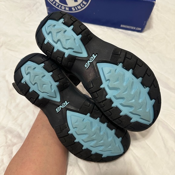 Teva Tirra sandals Bering blue hiking shoes women 7 outdoor Velcro strap navy - Picture 12 of 16